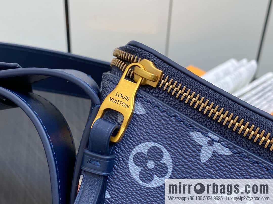 [Boutique‑grade] M23838 blue, flame moon bag series, this LV Moon Crossbody handbag.