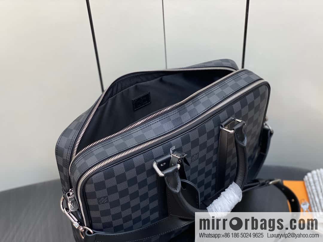 [Premium‑quality] N40485 Haige, men's bag briefcase series voyage large briefcase