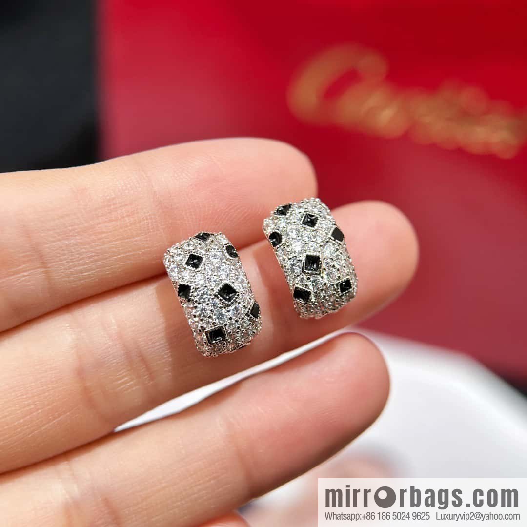 ❗️CNC version ❗️ ☀️ Cartier Cartier Leopard stud earrings ☀️