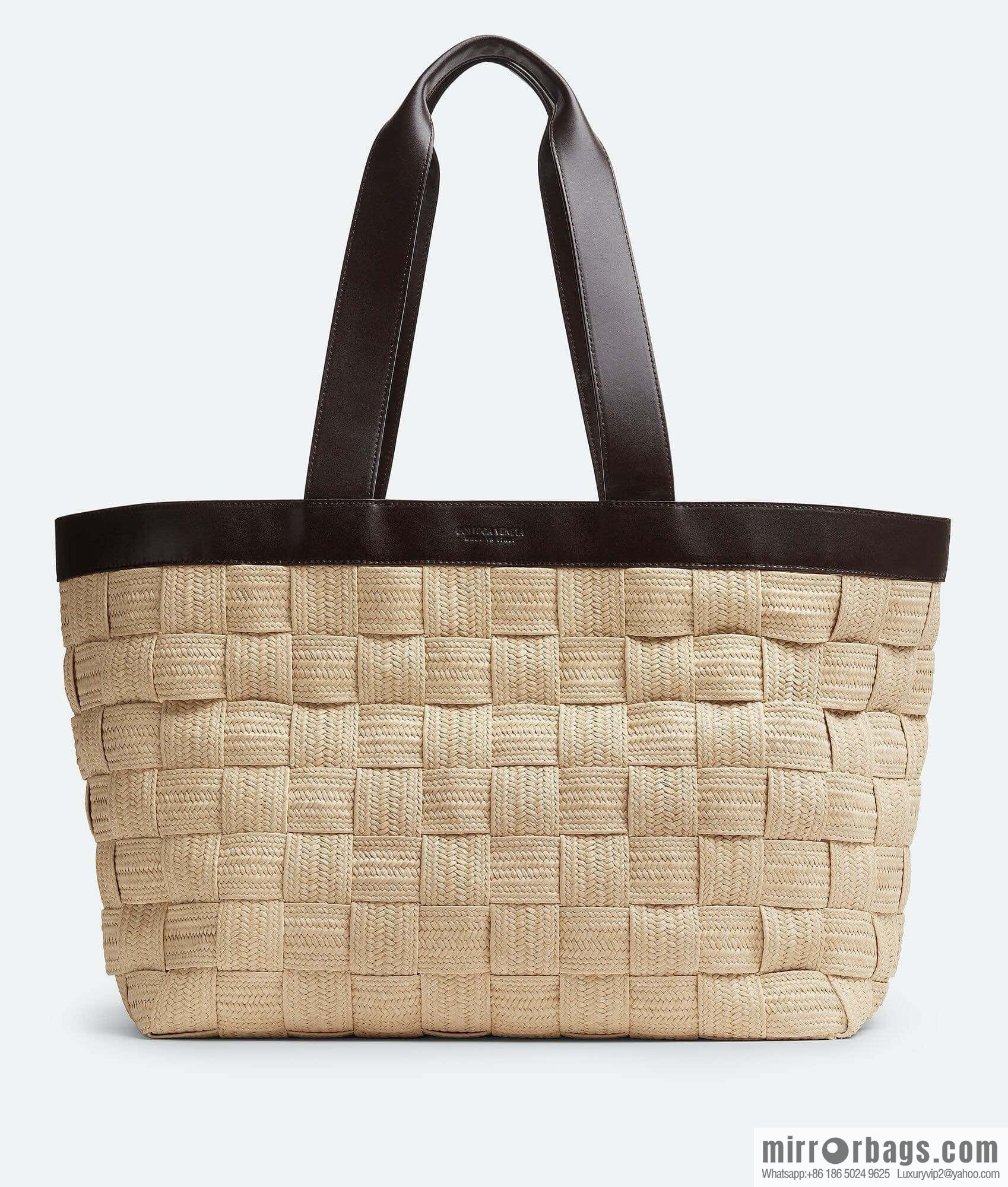 Baodiejia BV straw shoulder bag shopping bag model number: 730874