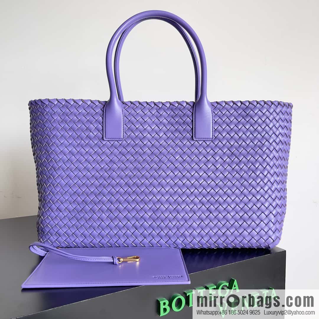 B new Cabat large shopping bag model number: 608811 purple
