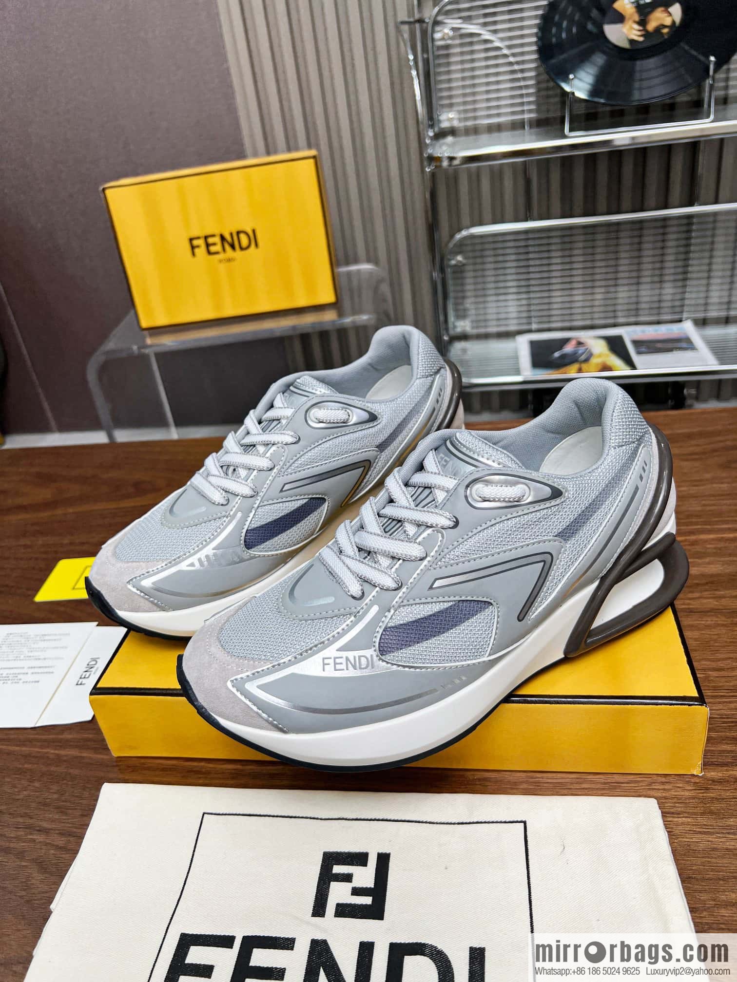🐰🐰FENDI First 1 sports shoes 23 years of autumn and winter new products, the star is the same Fendi FW 23 autumn and winter new products
