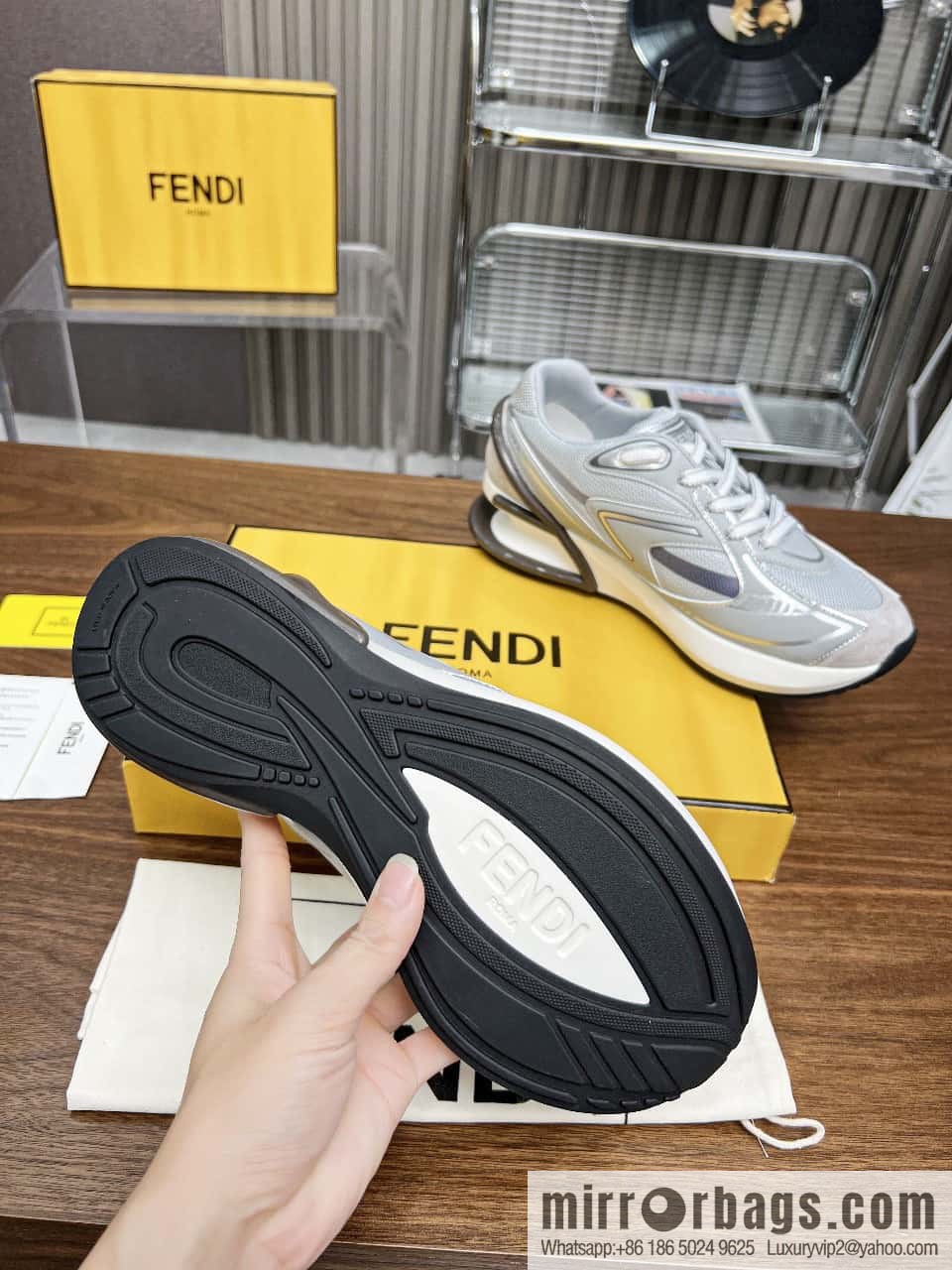 🐰🐰FENDI First 1 sports shoes 23 years of autumn and winter new products, the star is the same Fendi FW 23 autumn and winter new products
