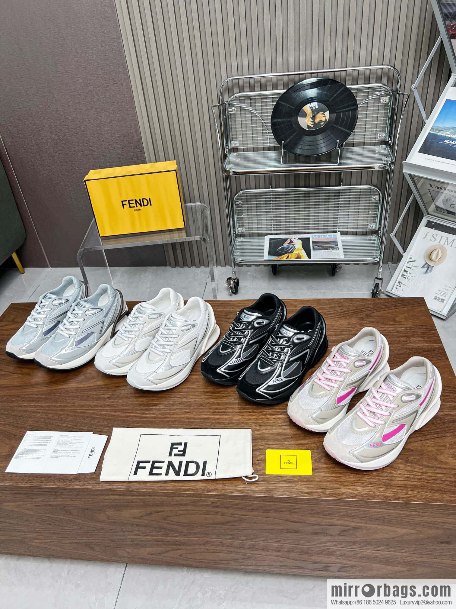 🐰🐰FENDI First 1 sports shoes 23 years of autumn and winter new products, the star is the same Fendi FW 23 autumn and winter new products