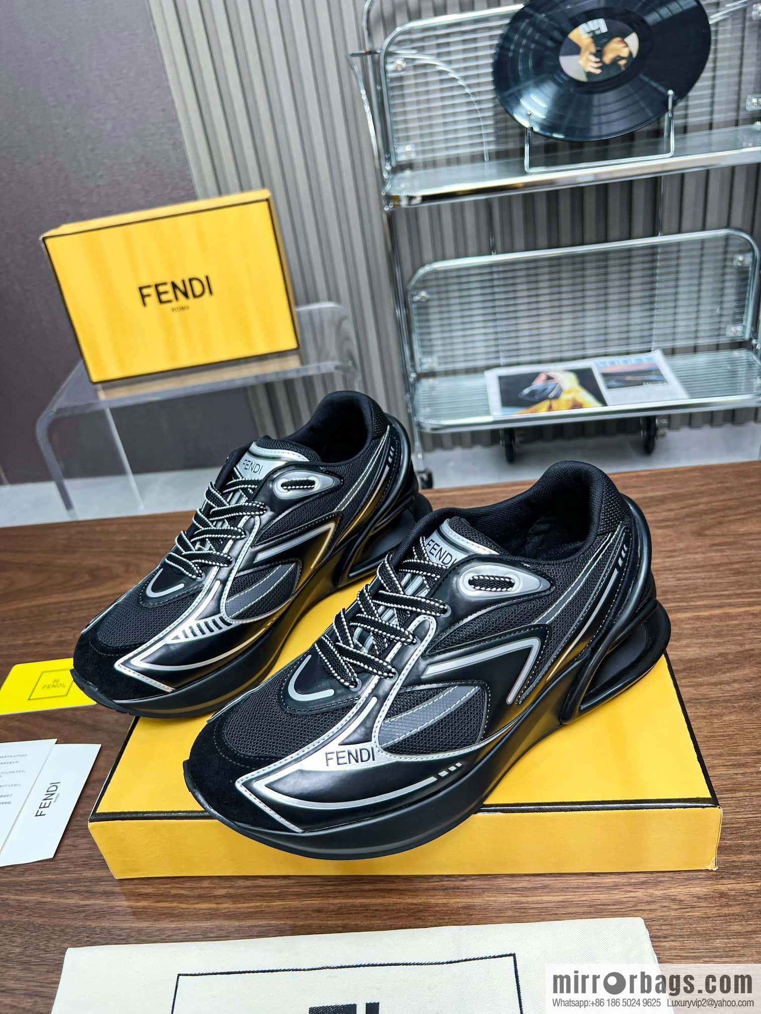 🐰🐰FENDI First 1 sports shoes 23 years of autumn and winter new products, the star is the same Fendi FW 23 autumn and winter new products