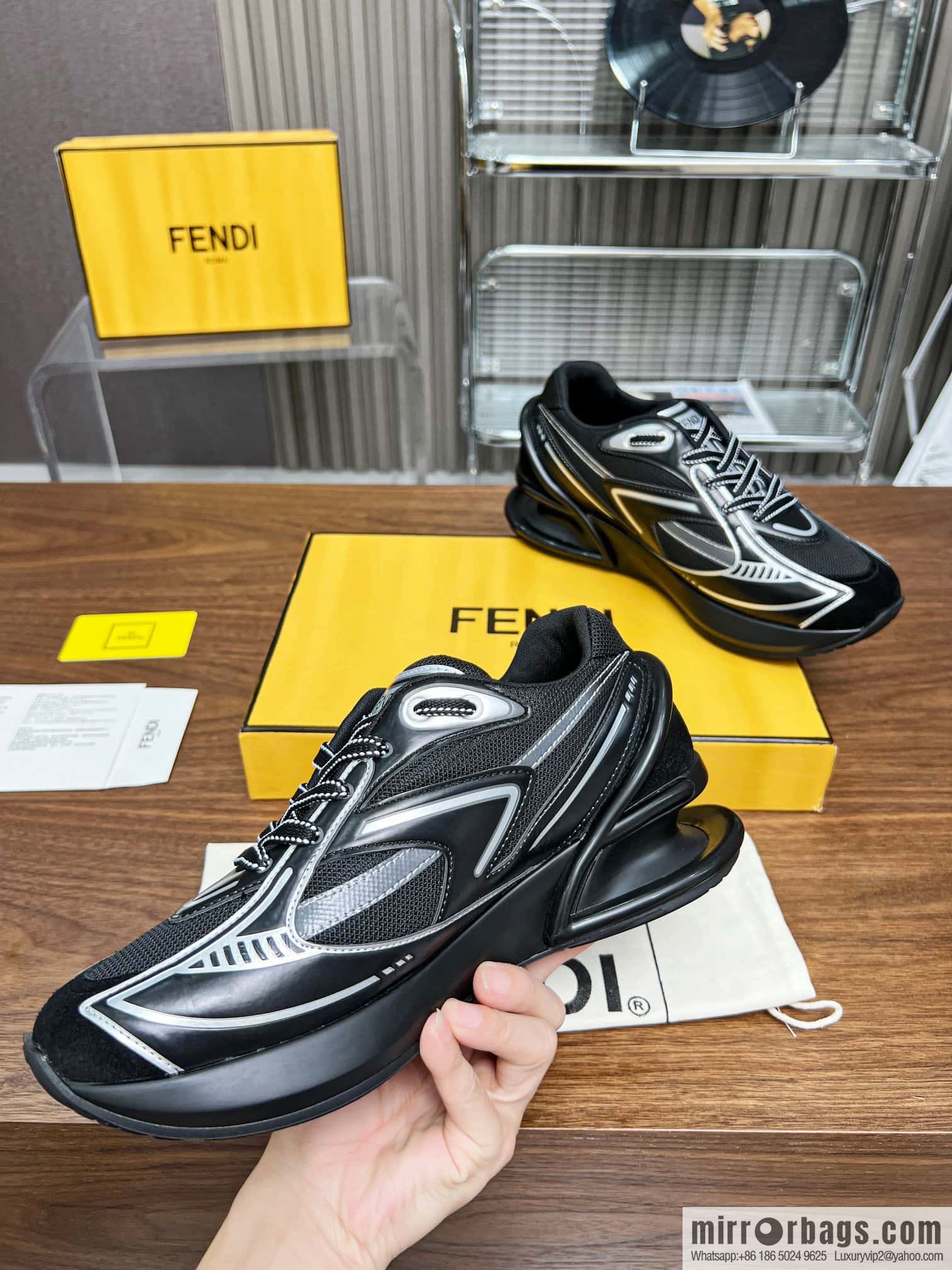 🐰🐰FENDI First 1 sports shoes 23 years of autumn and winter new products, the star is the same Fendi FW 23 autumn and winter new products