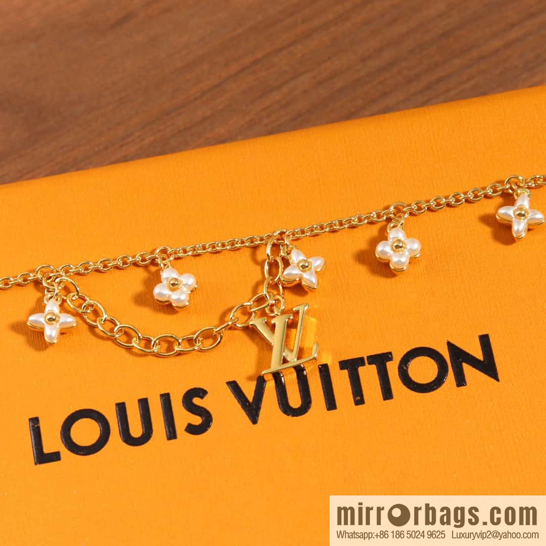☀Louis Vuitton Louis Vuitton LV Double White Shellfish Flower FLORAGRAM Bracelet