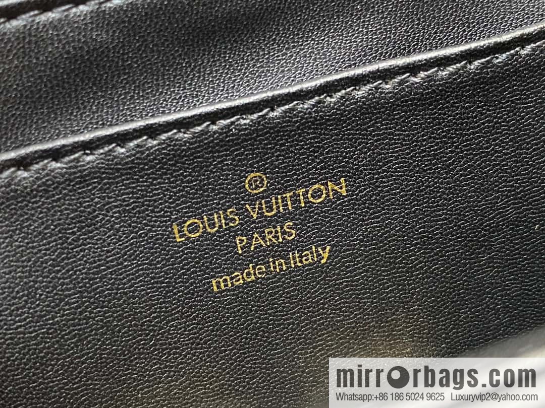 [Boutique‑grade] M22890 white, full leather rhombus chain bag series GO-14 Teist medium handbag M22891