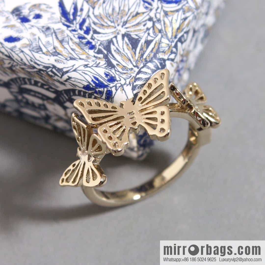 New ☑️ DIOR DIOR MÉTAMORPHOSE Butterfly Ring