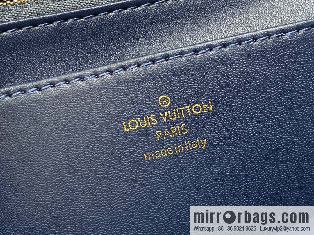 [Boutique‑grade] M22890 full leather rhombus chain bag series GO-14 Teist medium handbag M22891
