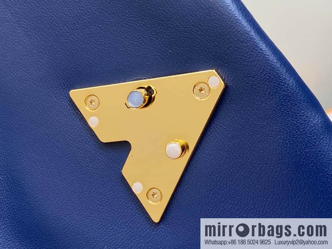 [Boutique‑grade] M22890 full leather rhombus chain bag series GO-14 Teist medium handbag M22891