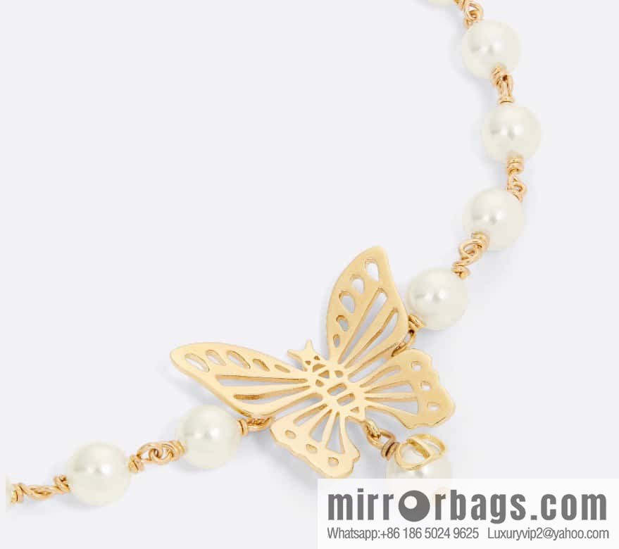 New ☑️ DIOR DIOR MÉTAMORPHOSE butterfly necklace