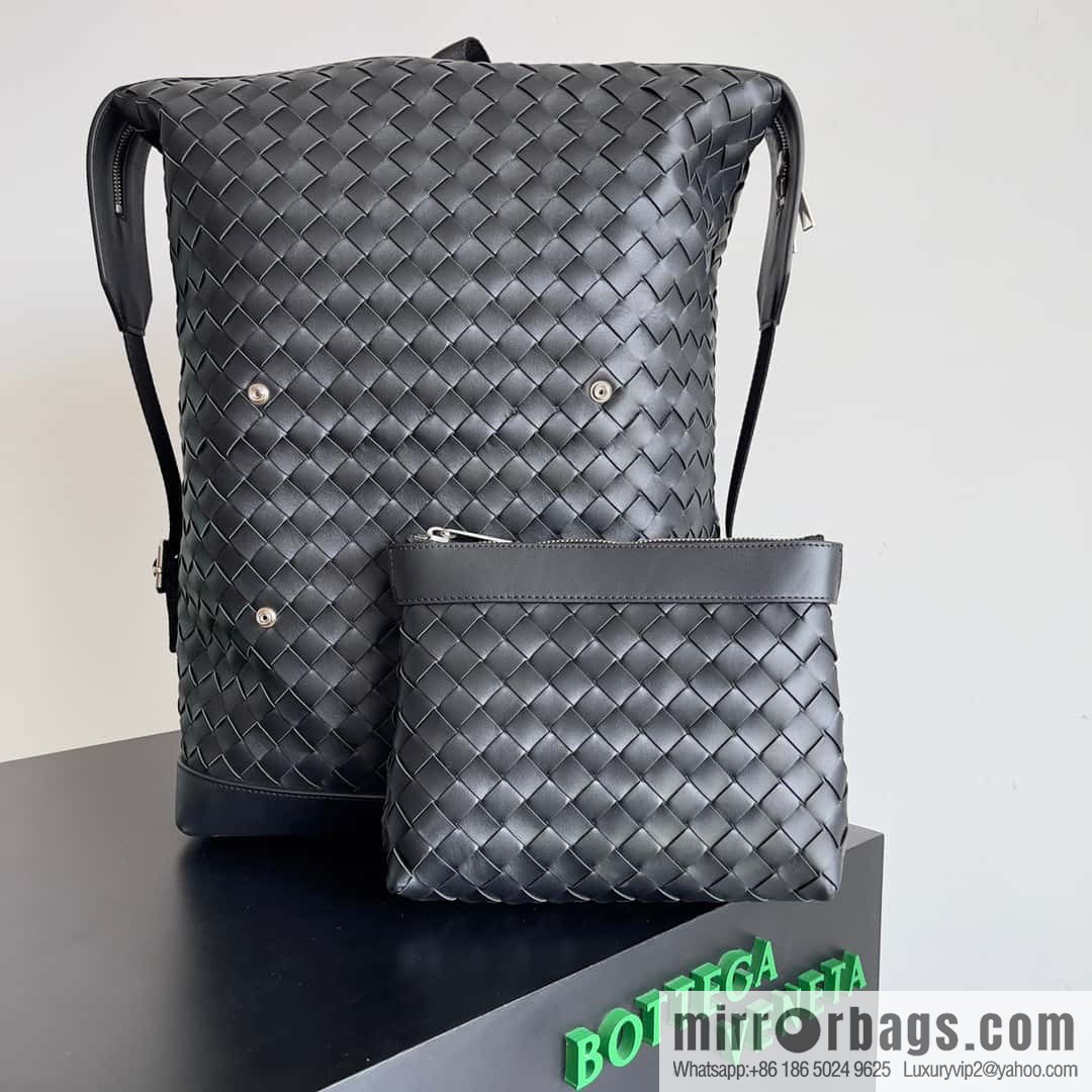 Bv2023 new woven backpack backpack model number 653118 black