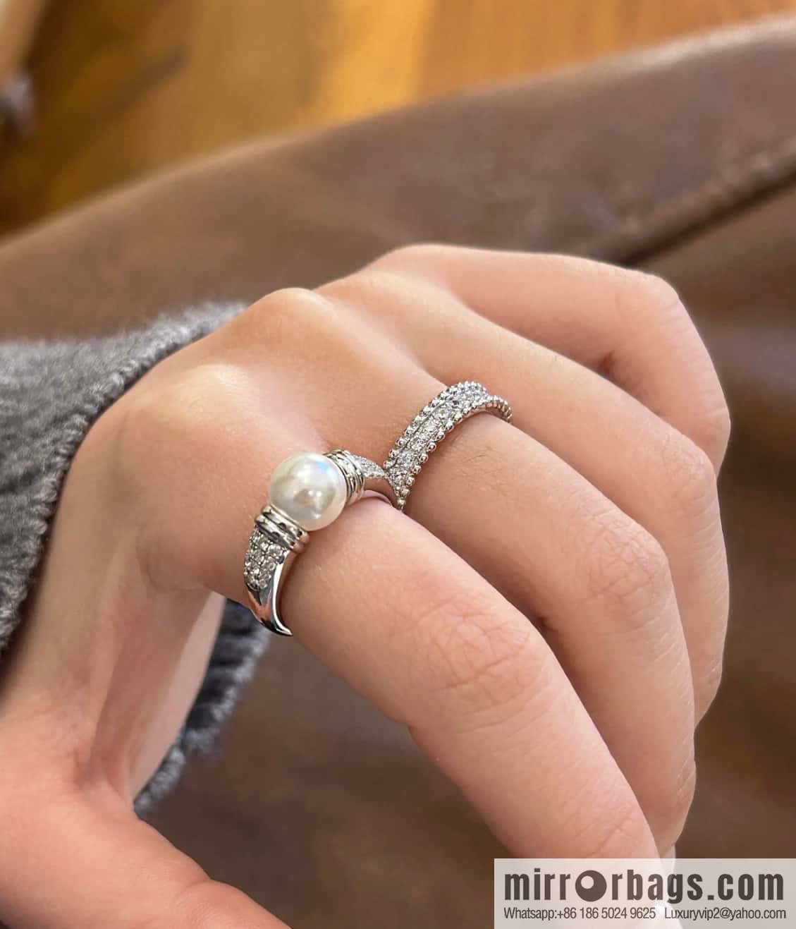 ❗️New ❗️ ☀ Tiffany & Co. Tiffany Pearl Ring ☀️