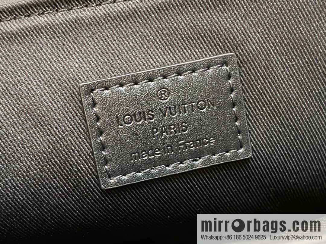 [Boutique‑grade] M82774 black flower, men's bag mini schoolbag series, new NANO STEAMER handbag in autumn and winter