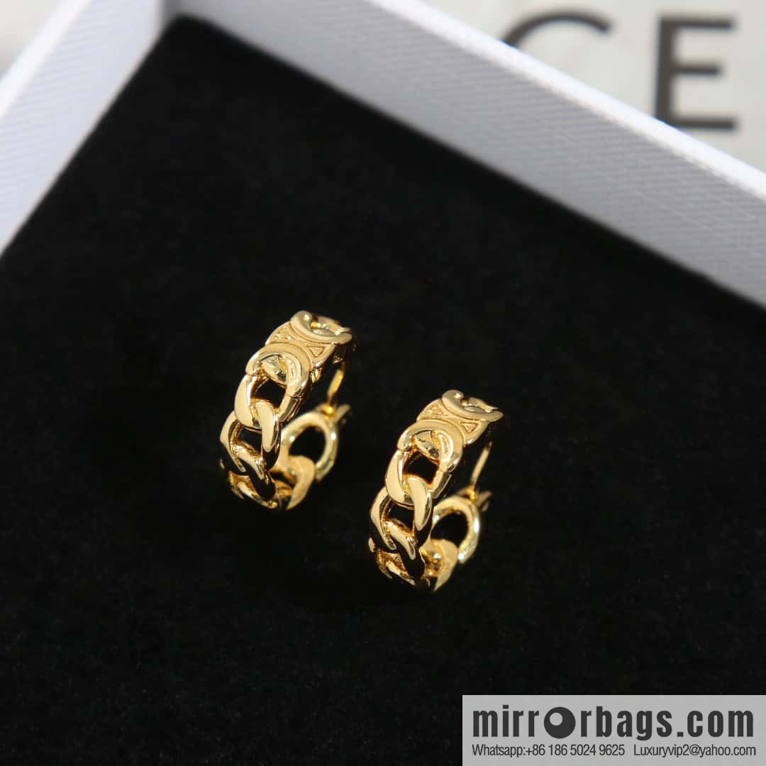 ☀️New ☑️ Celine Arc de Triomphe earrings