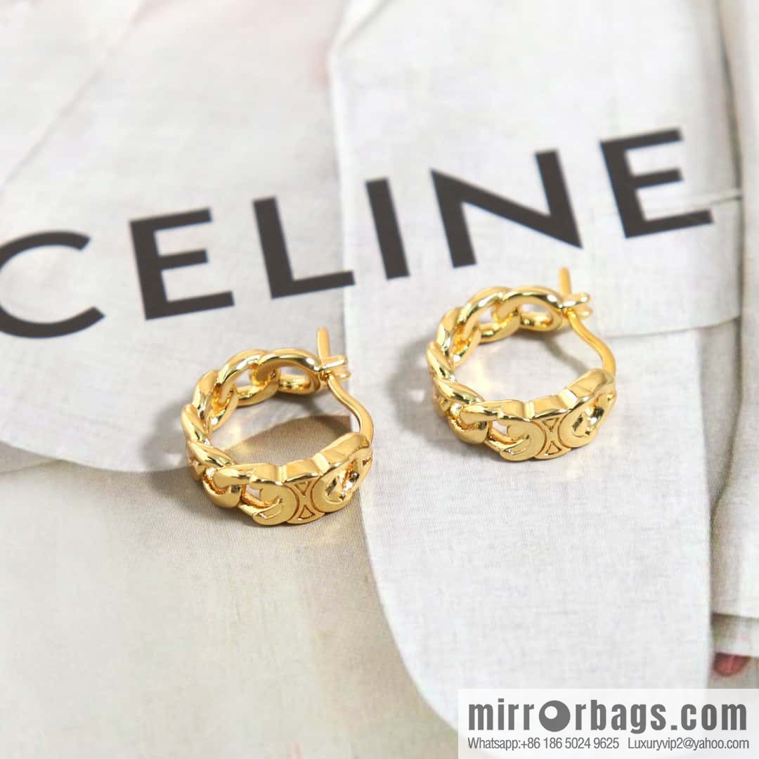 ☀️New ☑️ Celine Arc de Triomphe earrings