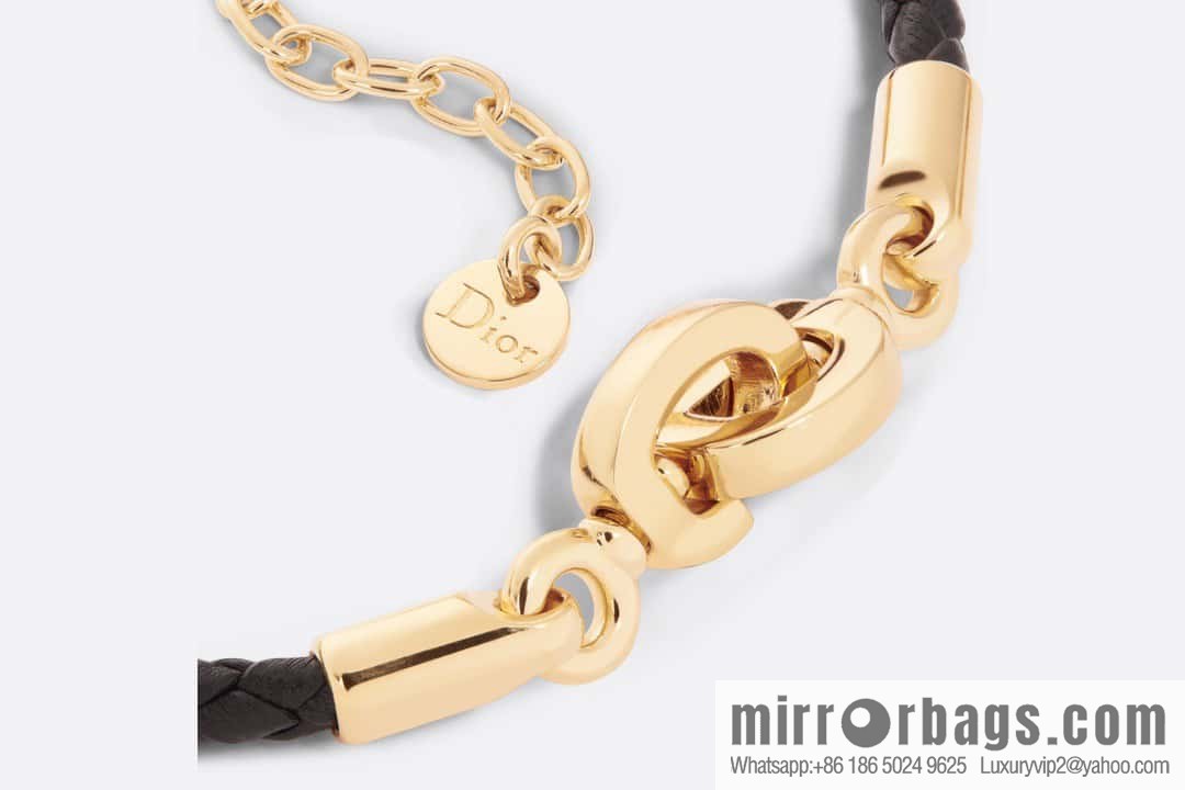 ❗️New ❗️ Dior Gold CD LOCK Bracelet Hand Rope