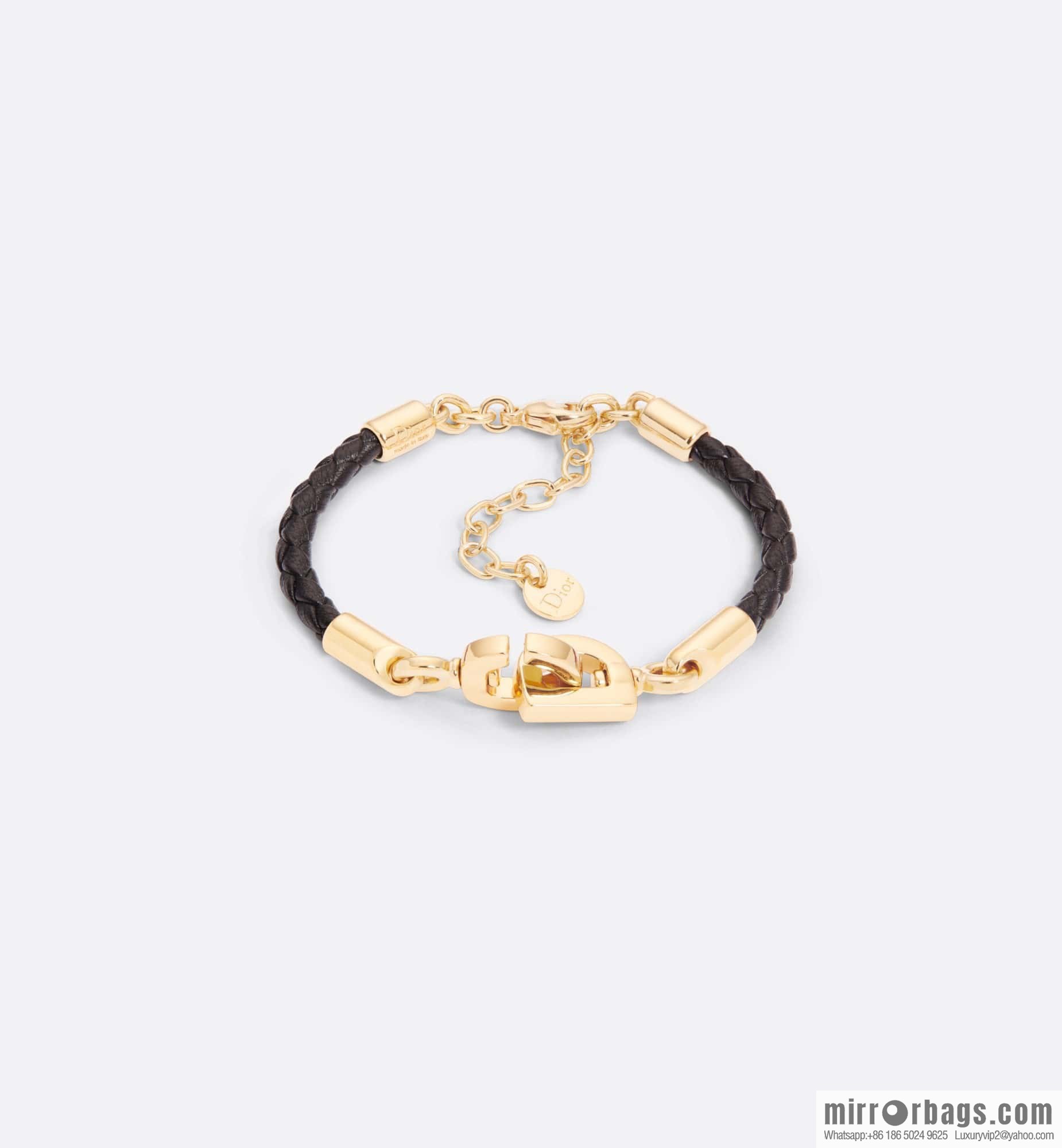 ❗️New ❗️ Dior Gold CD LOCK Bracelet Hand Rope