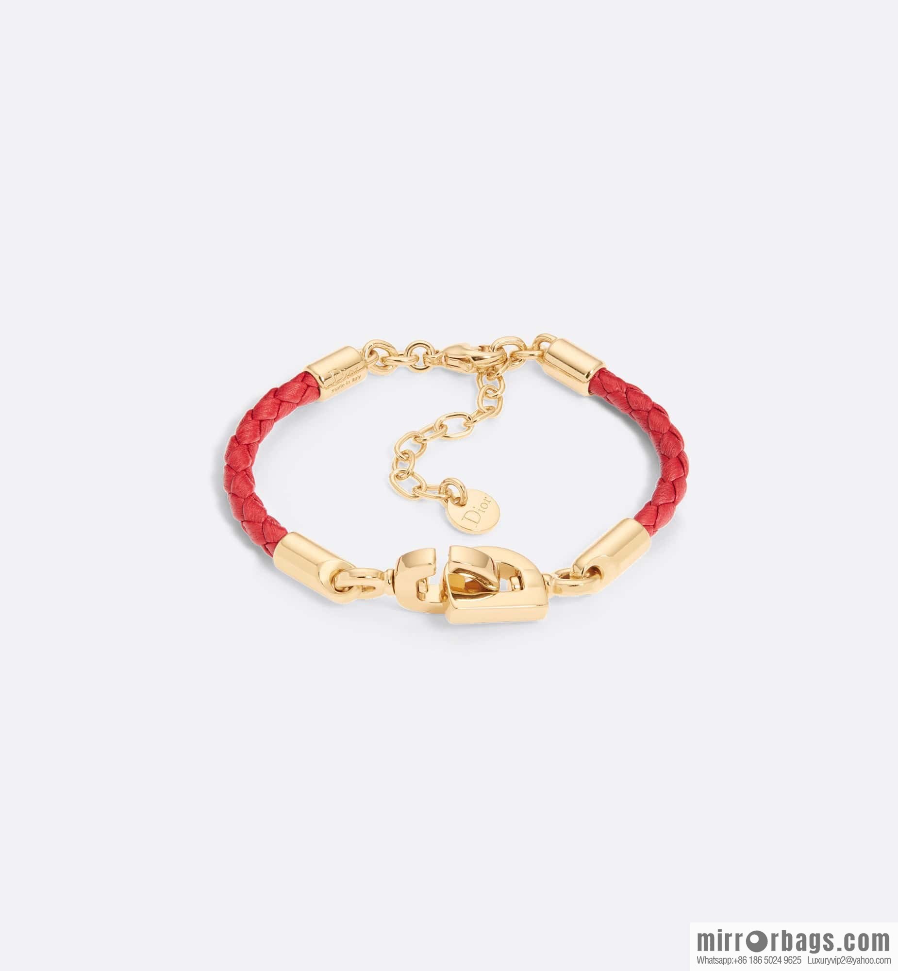 ❗️New ❗️ Dior Gold CD LOCK Bracelet Hand Rope