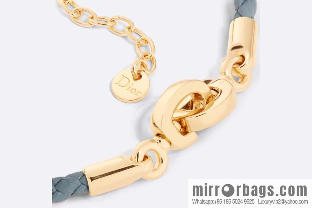 ❗️New ❗️ Dior Gold CD LOCK Bracelet Hand Rope