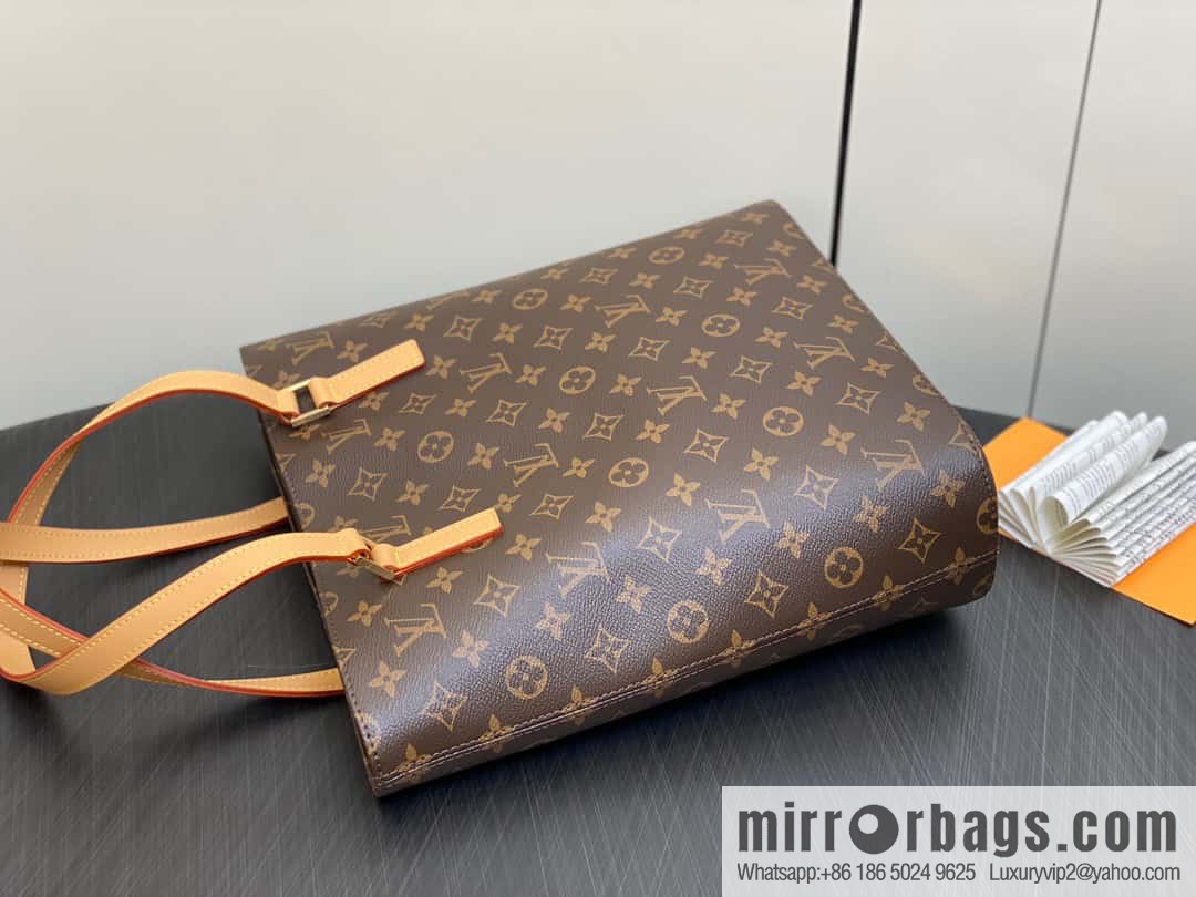 [Boutique‑grade] M51170 monogram yellow leather, medieval bag series M51170 51172 Vivian Cc vegetable basket out of print medieval bag Vivian