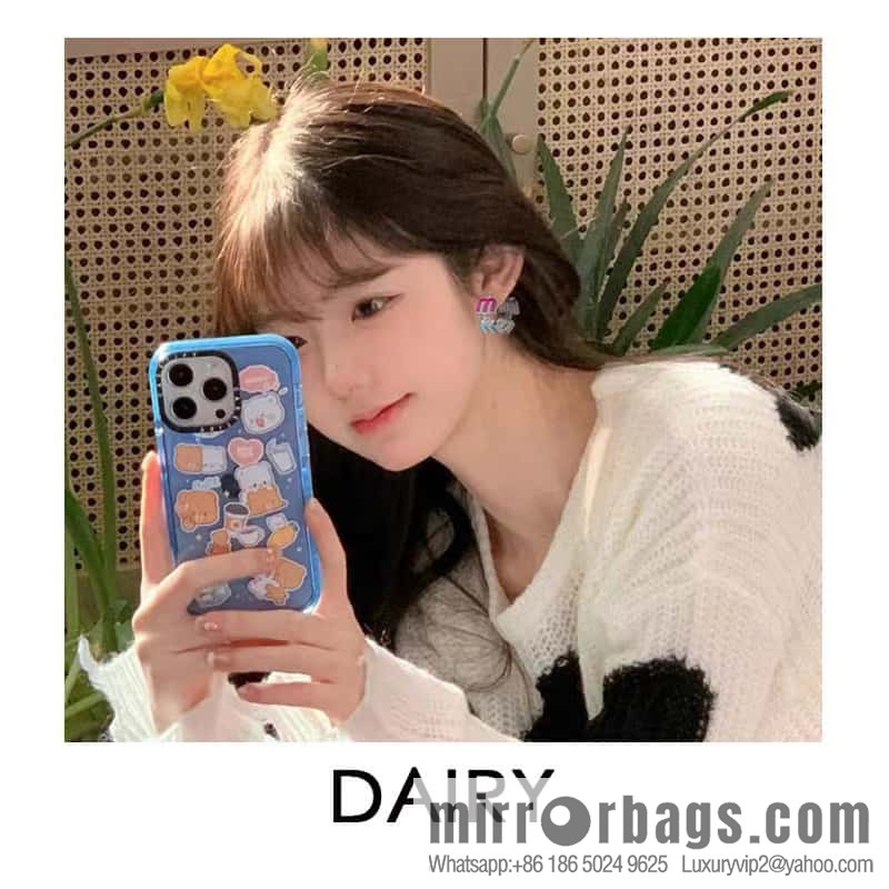MIU MIU Miu Miu Rainbow M Letter Stud Earrings