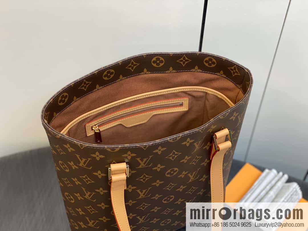 [Boutique‑grade] M51170 monogram yellow leather, medieval bag series M51170 51172 Vivian Cc vegetable basket out of print medieval bag Vivian