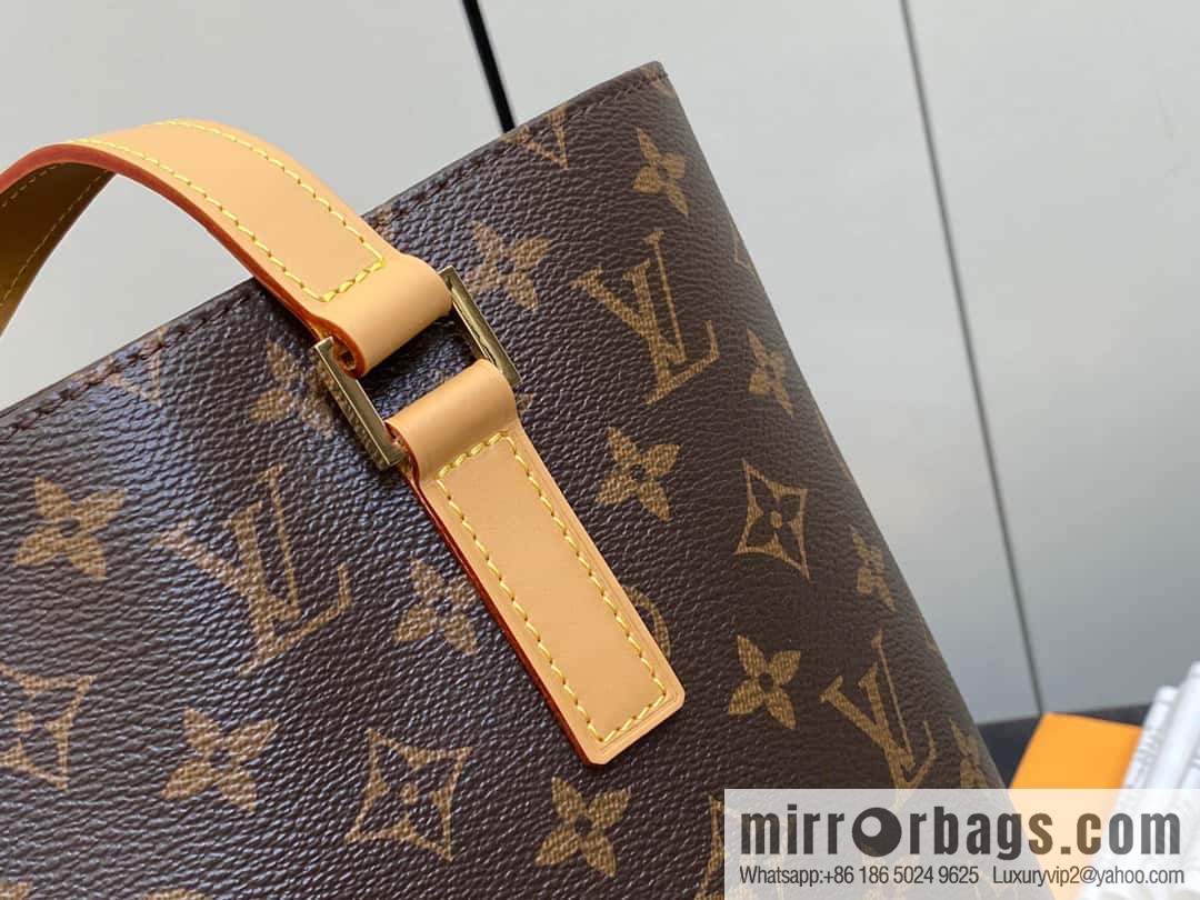 [Boutique‑grade] M51170 monogram yellow leather, medieval bag series M51170 51172 Vivian Cc vegetable basket out of print medieval bag Vivian