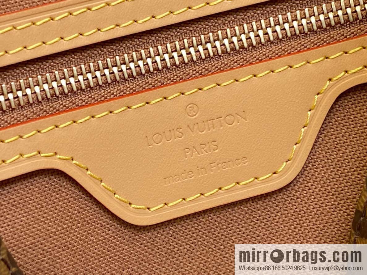[Boutique‑grade] M51170 monogram yellow leather, medieval bag series M51170 51172 Vivian Cc vegetable basket out of print medieval bag Vivian