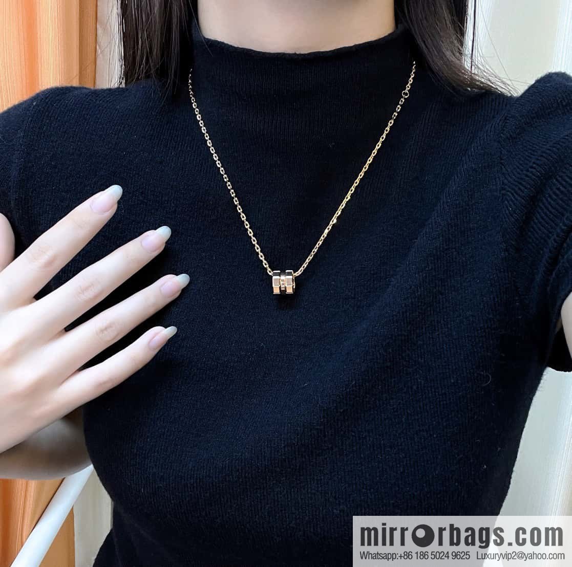 ❗️New ❗️ [Style] Chopard ICE CUBE Glossy Necklace