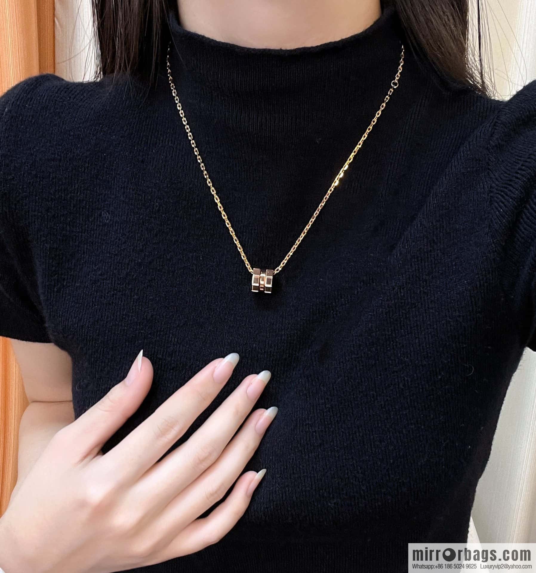 ❗️New ❗️ [Style] Chopard ICE CUBE Glossy Necklace