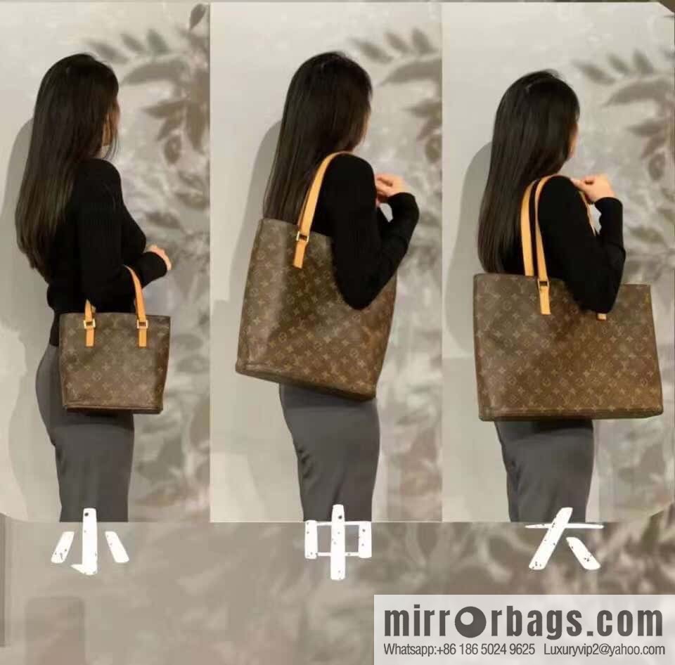 [Boutique‑grade] M51170 monogram yellow leather, medieval bag series M51170 51172 Vivian Cc vegetable basket out of print medieval bag Vivian