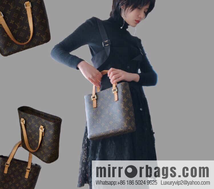 [Boutique‑grade] M51170 monogram yellow leather, medieval bag series M51170 51172 Vivian Cc vegetable basket out of print medieval bag Vivian