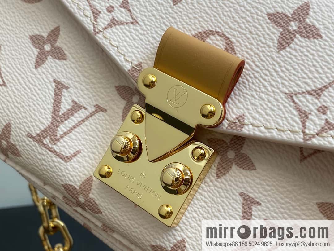 [Boutique‑grade] M46914 white flower M46279 mailman bag series LV mailman bag out of small East West Métis handbag