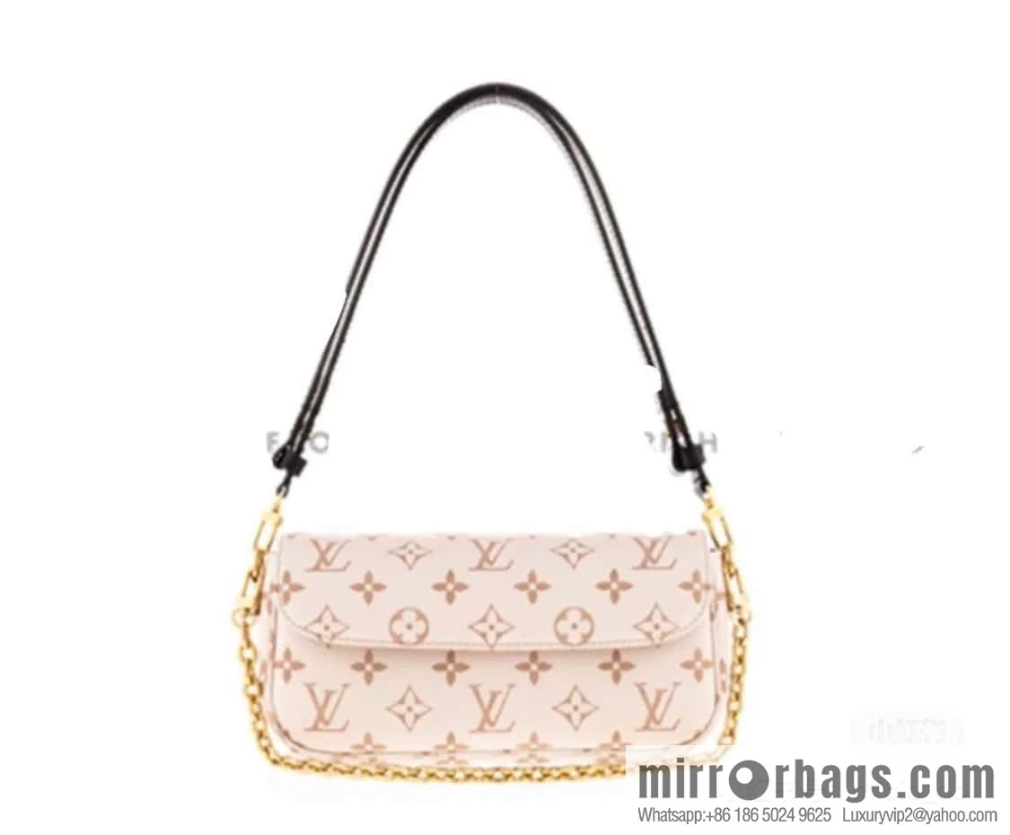 [Boutique‑grade] M83091 white flower M81911 chain bag series Wallet On Chain Ivy handbag