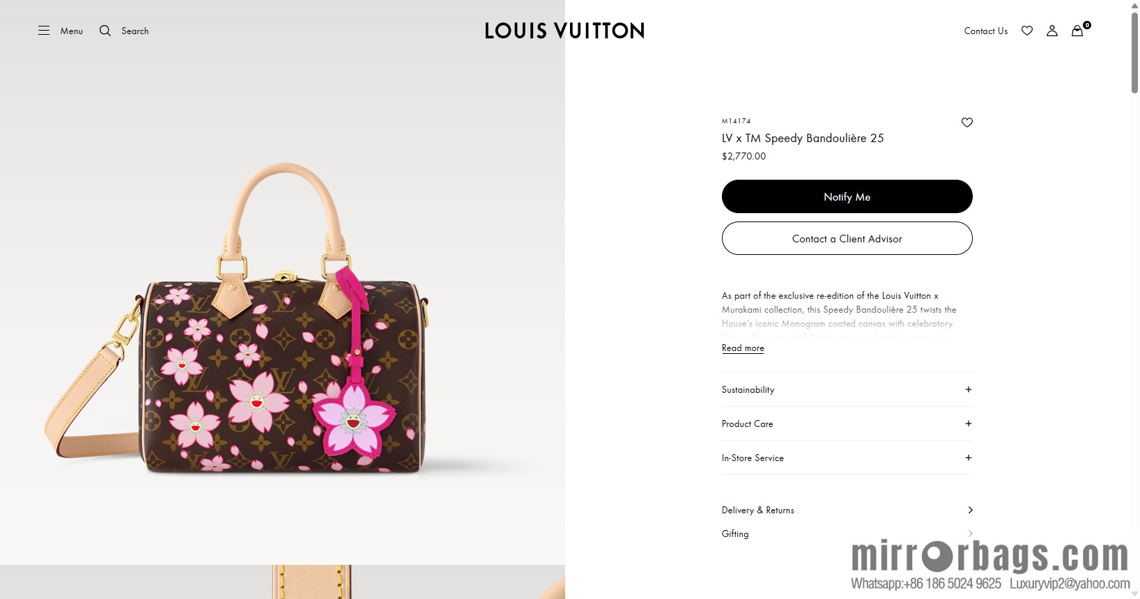 M14174 LV x TM Speedy Bandoulière 25