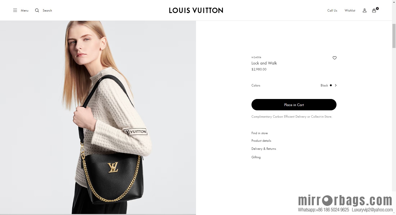 LV M24006 Lock and Walk