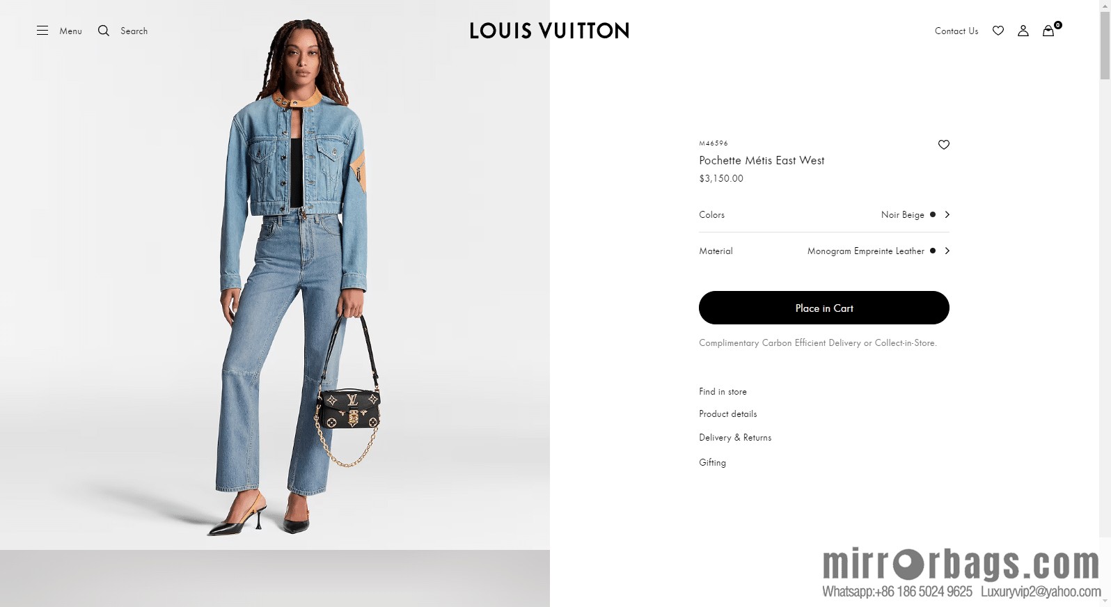 LV M46596 POCHETTE MÉTIS EAST WEST handbag