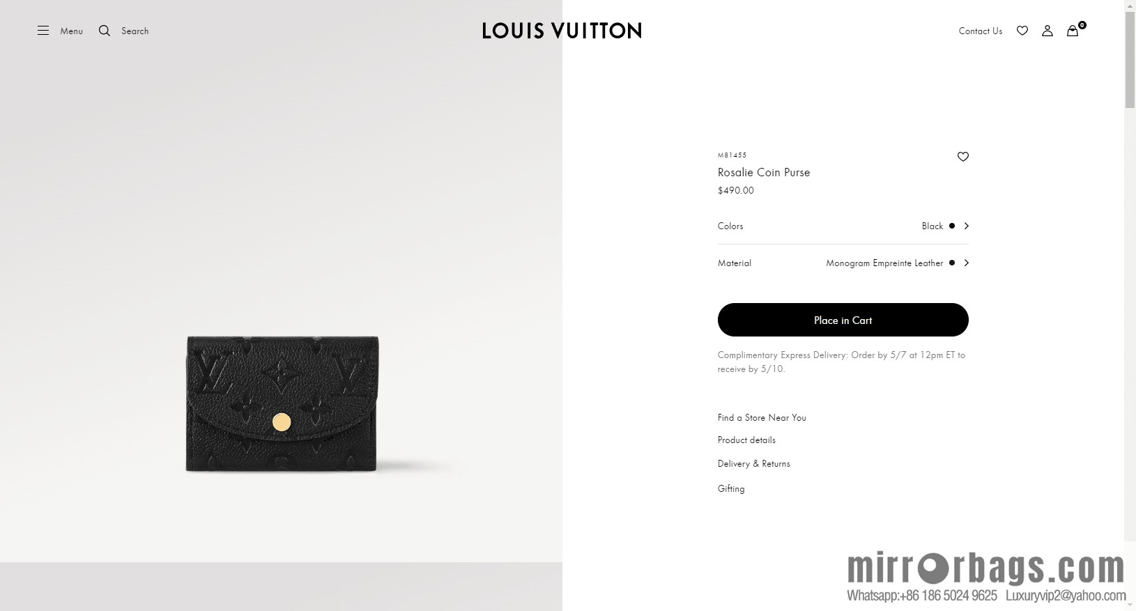 LV M81455 Premium