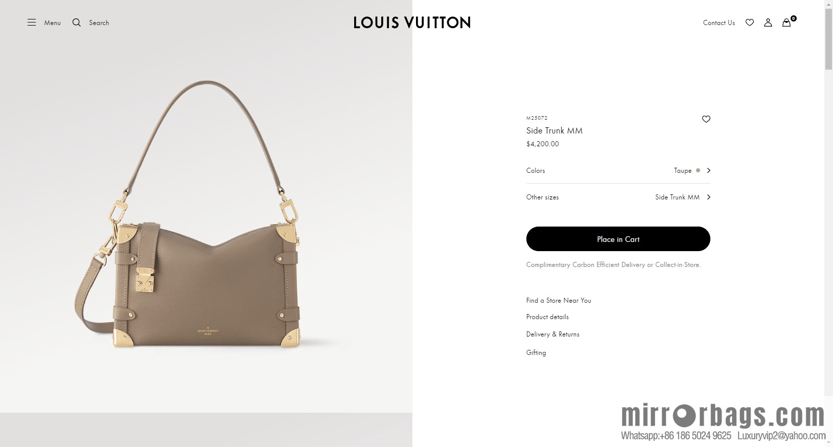 LV M25072 Side Trunk MM