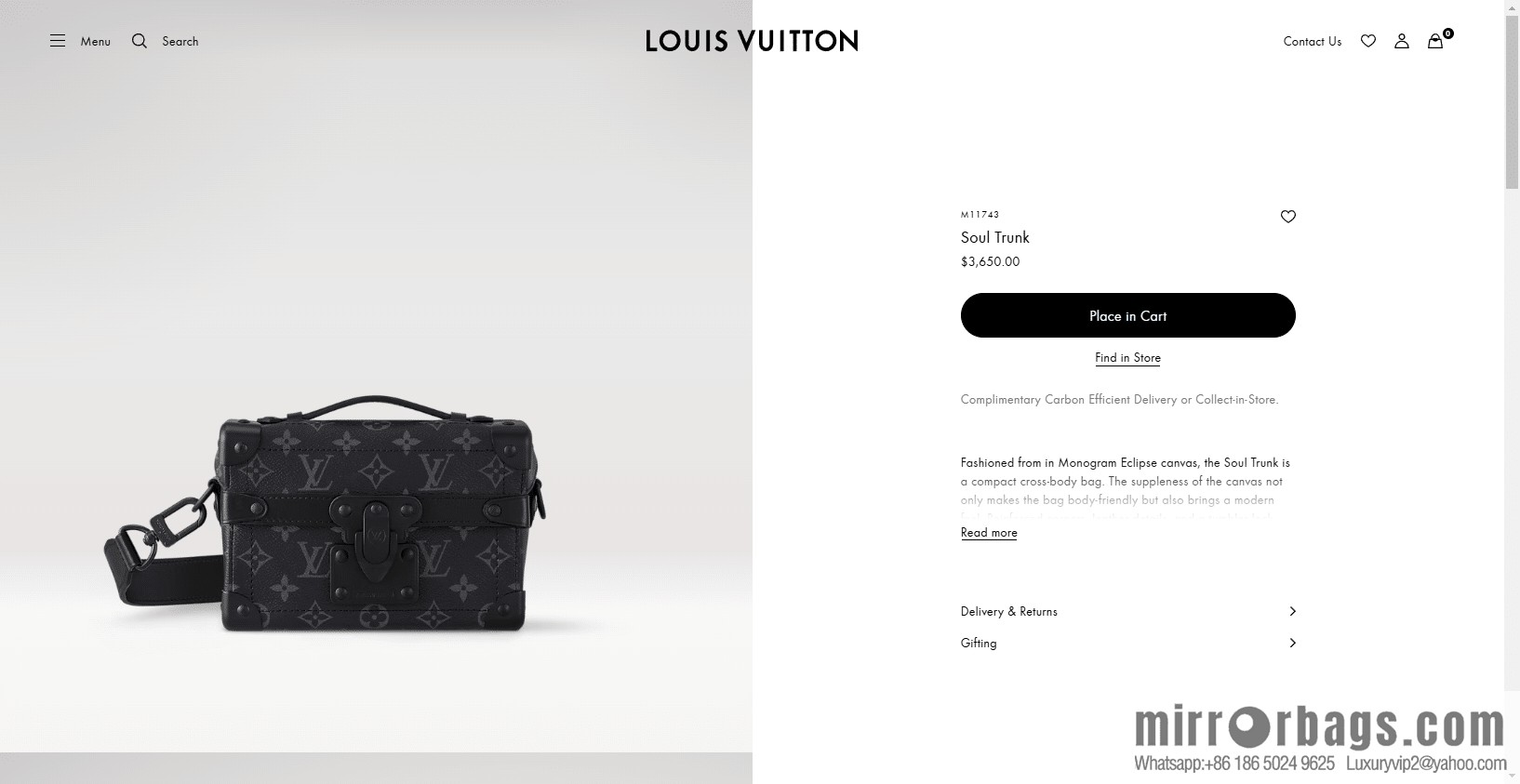 LV M11743 Soul Trunk
