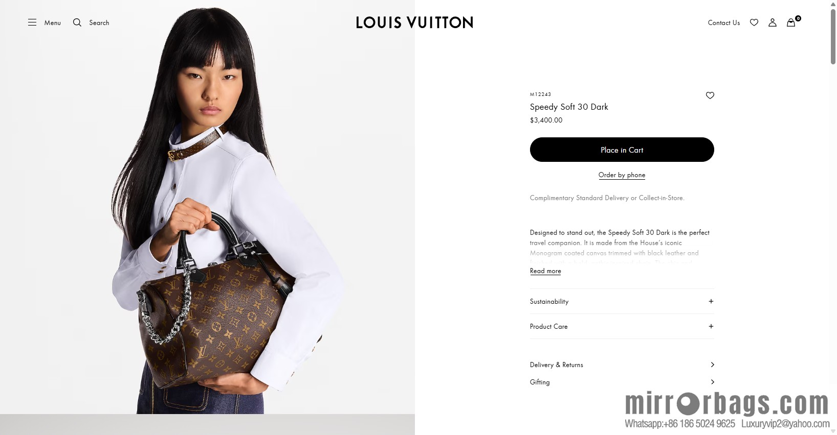 LV M12243 Speedy Soft 30 Dark