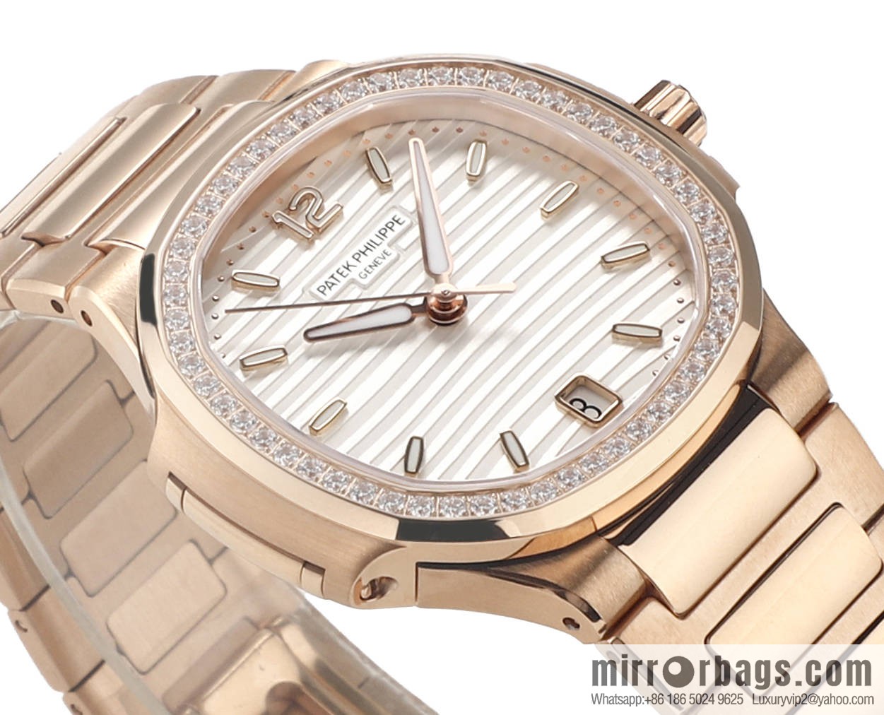 MS Factory New Product!!! Patek Philippe Sports Elegance Series Nautilus Women's 7118 Model 1. New Customized Edition Cal.324SC Integrated Self-winding Movement Watch