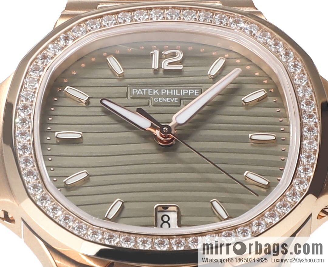 MS Factory New Product!!! Patek Philippe Sports Elegance Series Nautilus Women's 7118 Model 1. New Customized Edition Cal.324SC Integrated Self-winding Movement Watch
