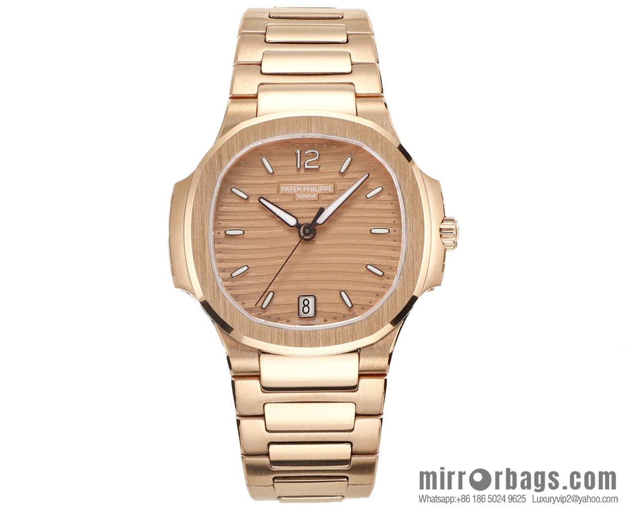 MS Factory New Product!!! Patek Philippe Sports Elegance Series Nautilus Women's 7118 Model 1. New Customized Edition Cal.324SC Integrated Self-winding Movement Watch