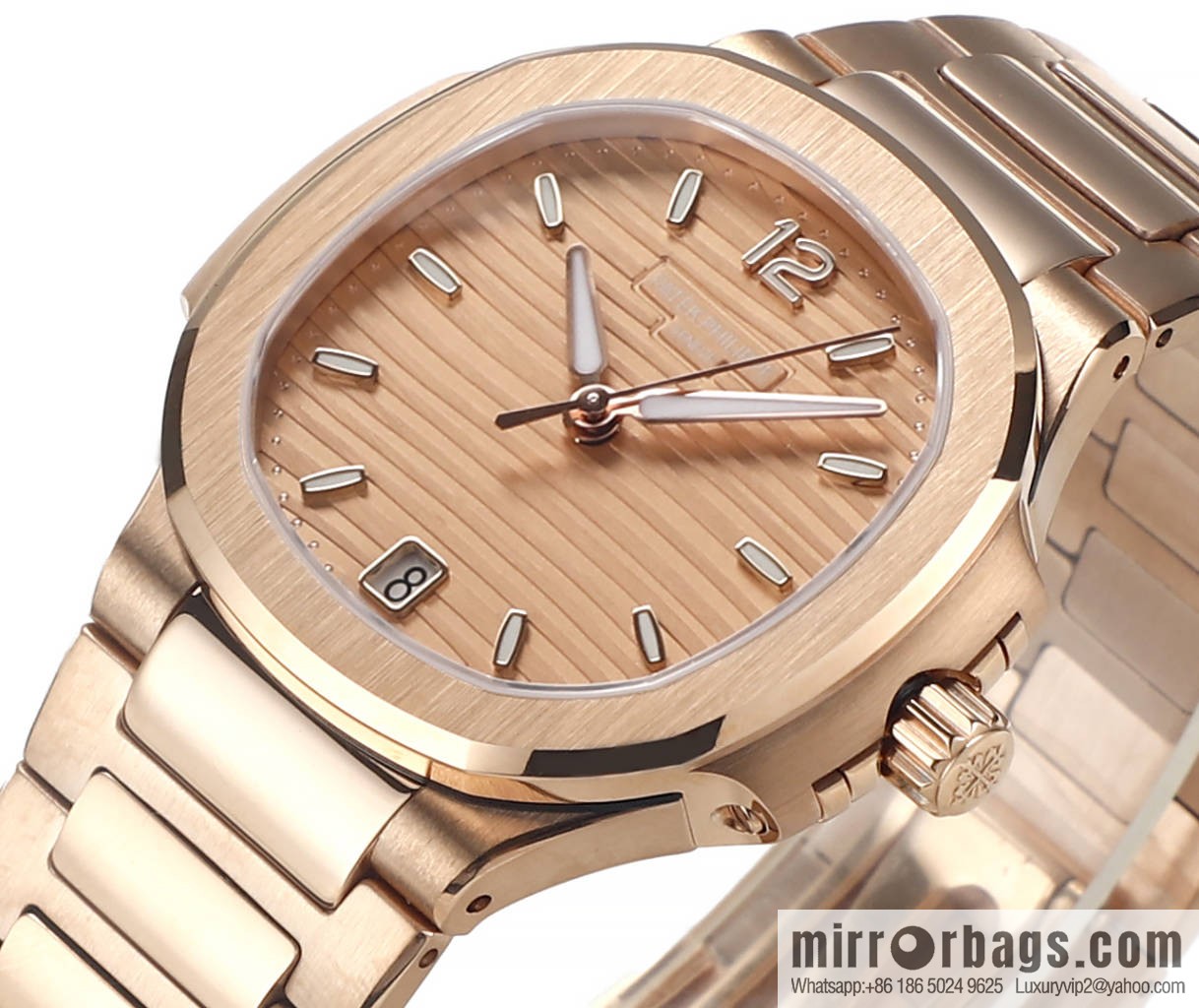 MS Factory New Product!!! Patek Philippe Sports Elegance Series Nautilus Women's 7118 Model 1. New Customized Edition Cal.324SC Integrated Self-winding Movement Watch