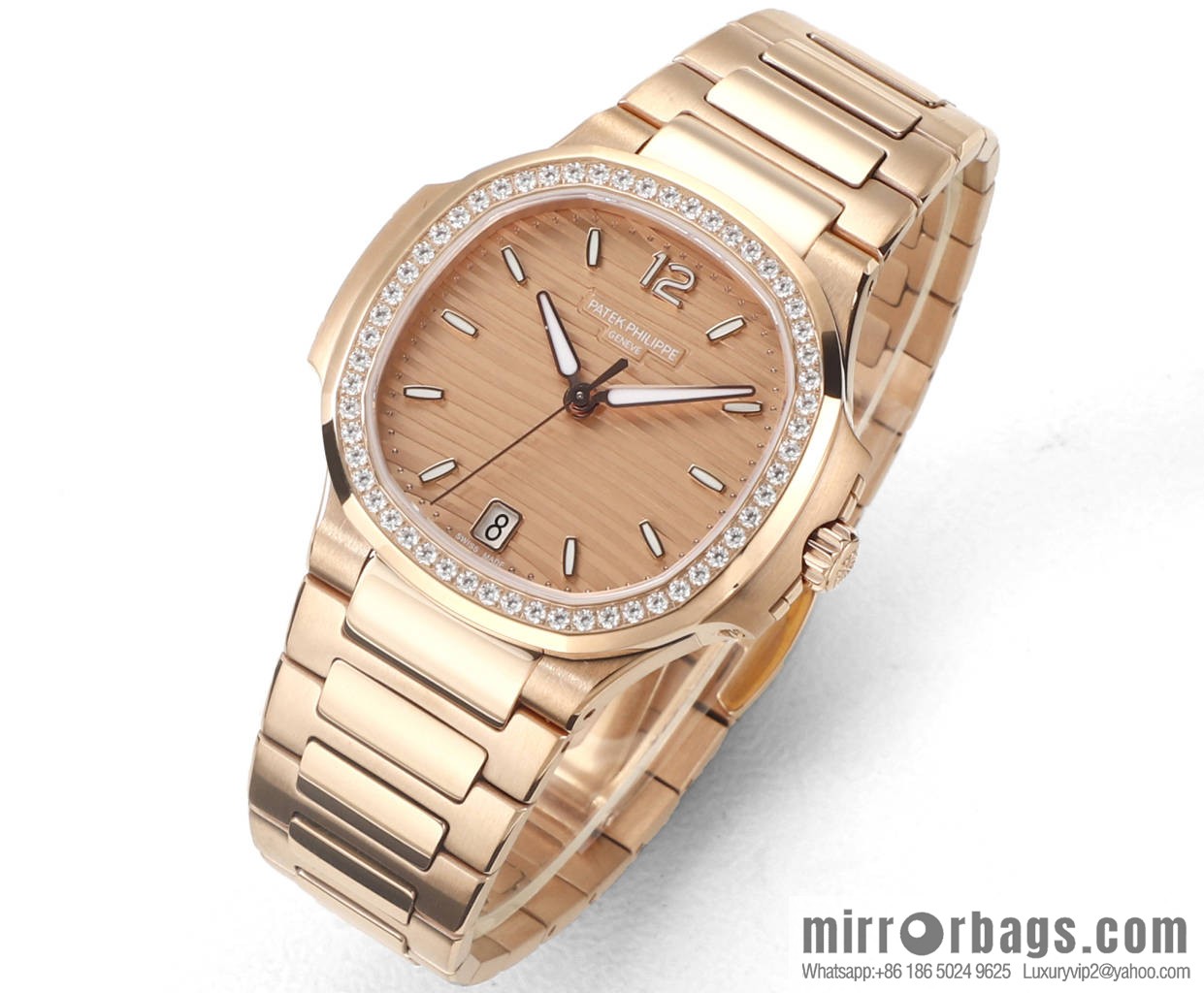 MS Factory New Product!!! Patek Philippe Sports Elegance Series Nautilus Women's 7118 Model 1. New Customized Edition Cal.324SC Integrated Self-winding Movement Watch