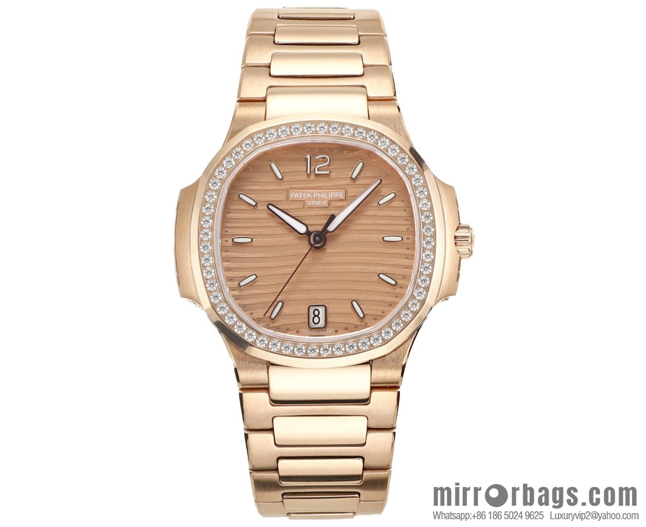 MS Factory New Product!!! Patek Philippe Sports Elegance Series Nautilus Women's 7118 Model 1. New Customized Edition Cal.324SC Integrated Self-winding Movement Watch