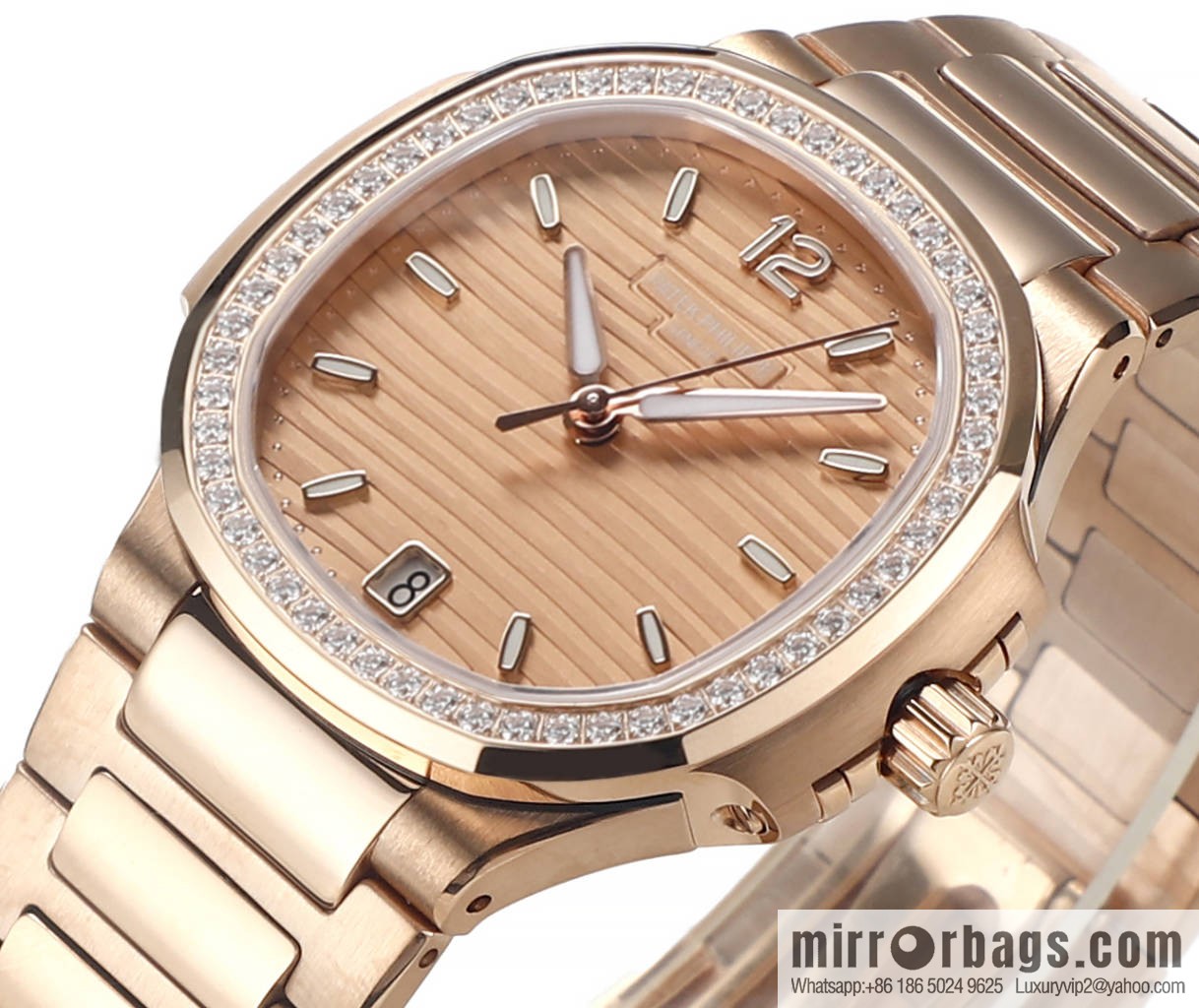 MS Factory New Product!!! Patek Philippe Sports Elegance Series Nautilus Women's 7118 Model 1. New Customized Edition Cal.324SC Integrated Self-winding Movement Watch